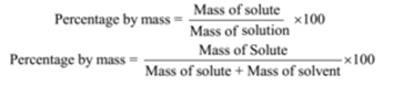Mass formula by percentage How to