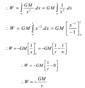 Gravitational Potential