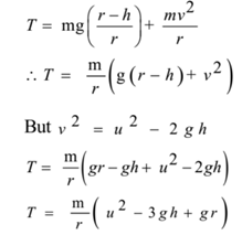 Motion in Vertical Circle