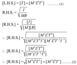 Correctness Of Physical Equation Dimensions Of New Physical Quantity