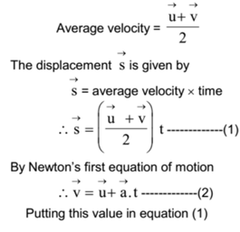 average speed equation physics