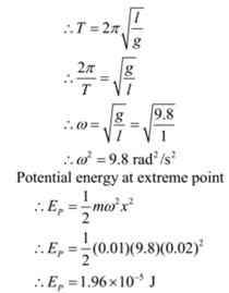 Simple Pendulum Numerical Problem To Find Period And Change In Period