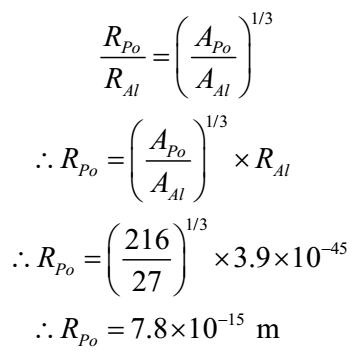 Nuclear radius