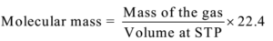 Molar Volume Method