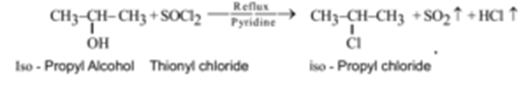 Preparation of Alkyl halides From Alcohols