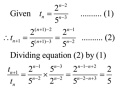 Geometric Progression