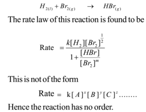 First Order Reaction