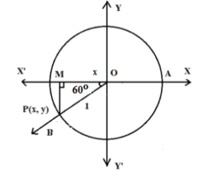 Standard unit circle