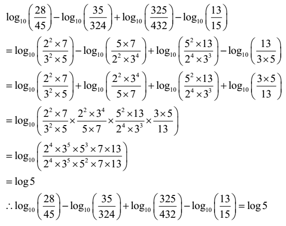 Law of exponent