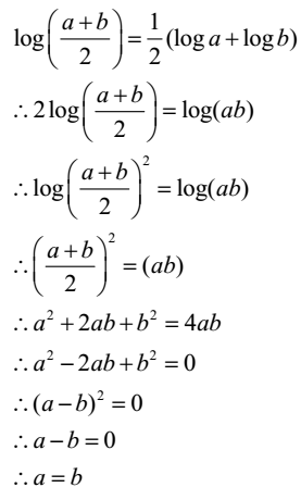 Use of Laws of Logarithms
