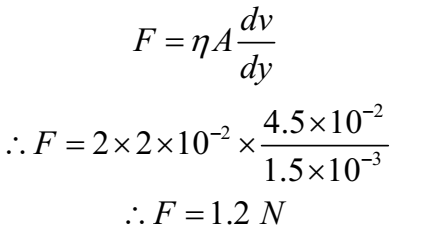 coefficient of viscosity