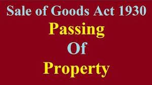 passing of property